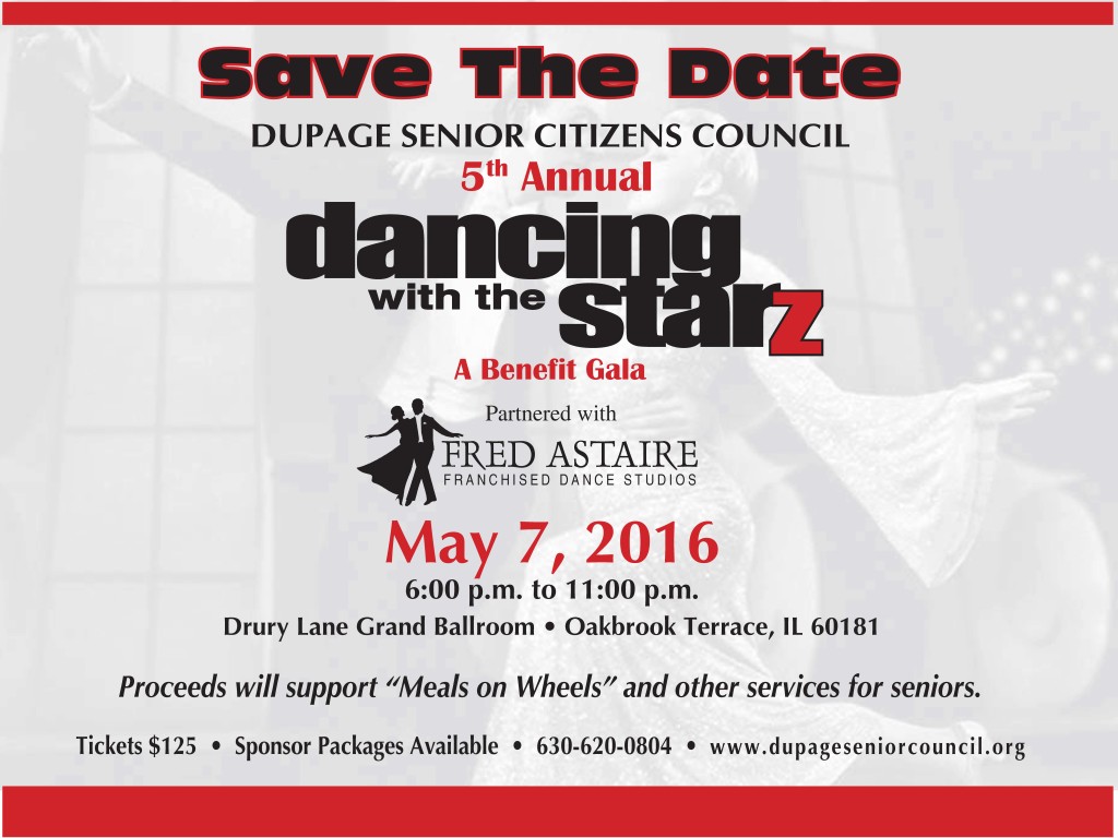 Visit http://www.dupageseniorcouncil.org/ for additional information and to purchase Dancing with the Starz Gala tickets.